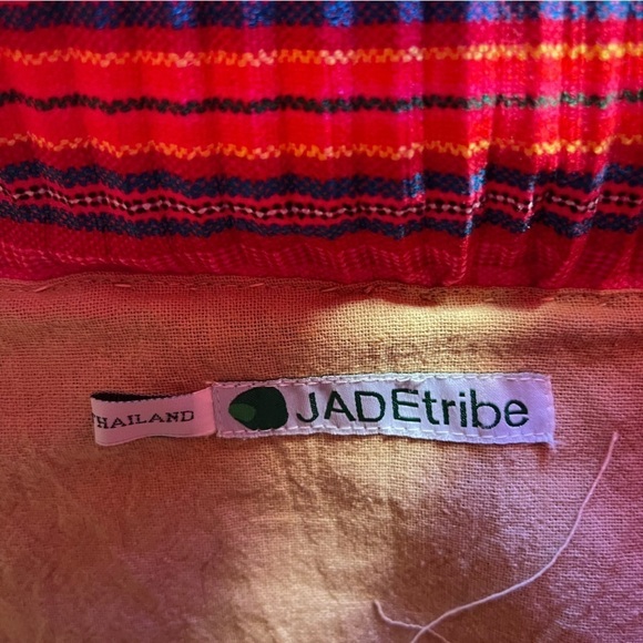 JadeTribe Beach Basket Large Tassel Multi/Pink - Picture 8 of 12